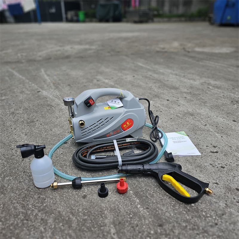 220V household car washing machine JM-2208C portable air conditioner household appliance cleaning machine high pressure water pump gun head