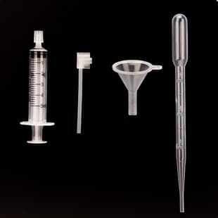 Perfume Filler Syringe Small Funnel Straw Filling Tool Perfume Extractor Spray Head Press Straw