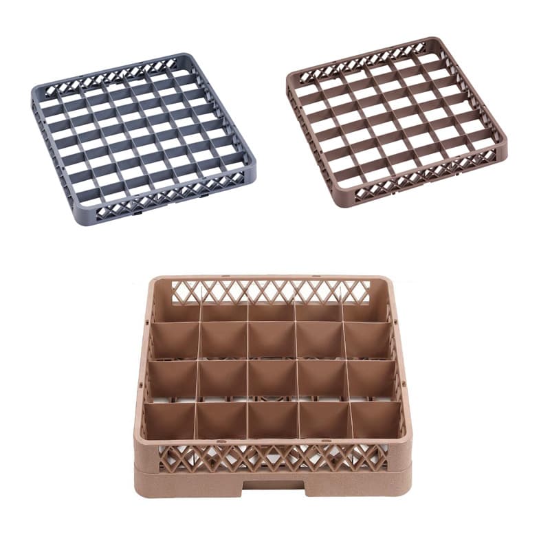 Plastic cup basket, wine glass storage combination, base basket, extension basket, hotel dishwasher basket, knife, fork, and spittoon basket wholesale