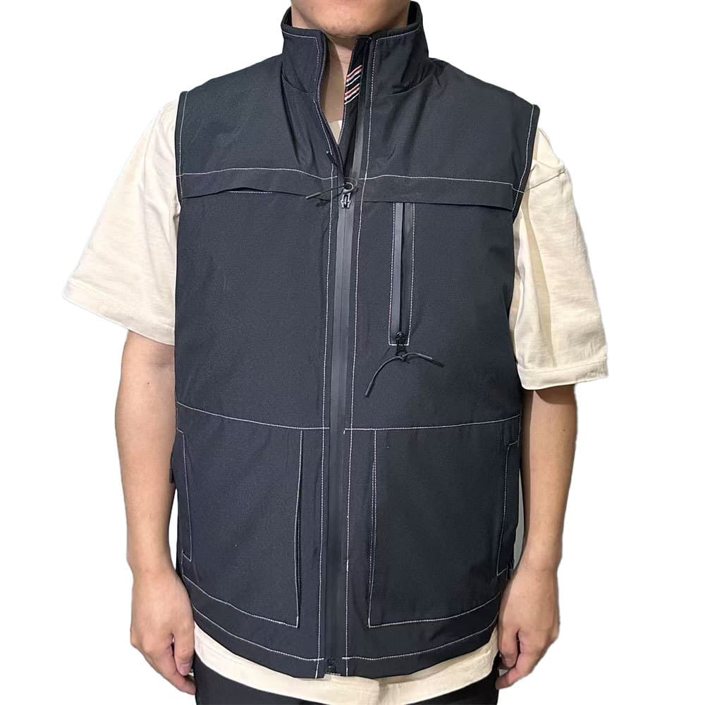 Casual Style Anti-Stab Vest Waterproof Fabric Hard Anti-Stab Plate Concealed Stab-Proof Wear for Duty and Travel Safety Protection