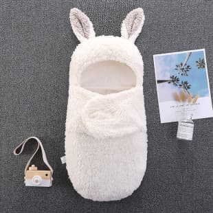 Baby Wrap Blanket for Spring/Autumn/Winter, Newborn Anti-Startle Sleeping Bag, Maternity Ward Swaddle