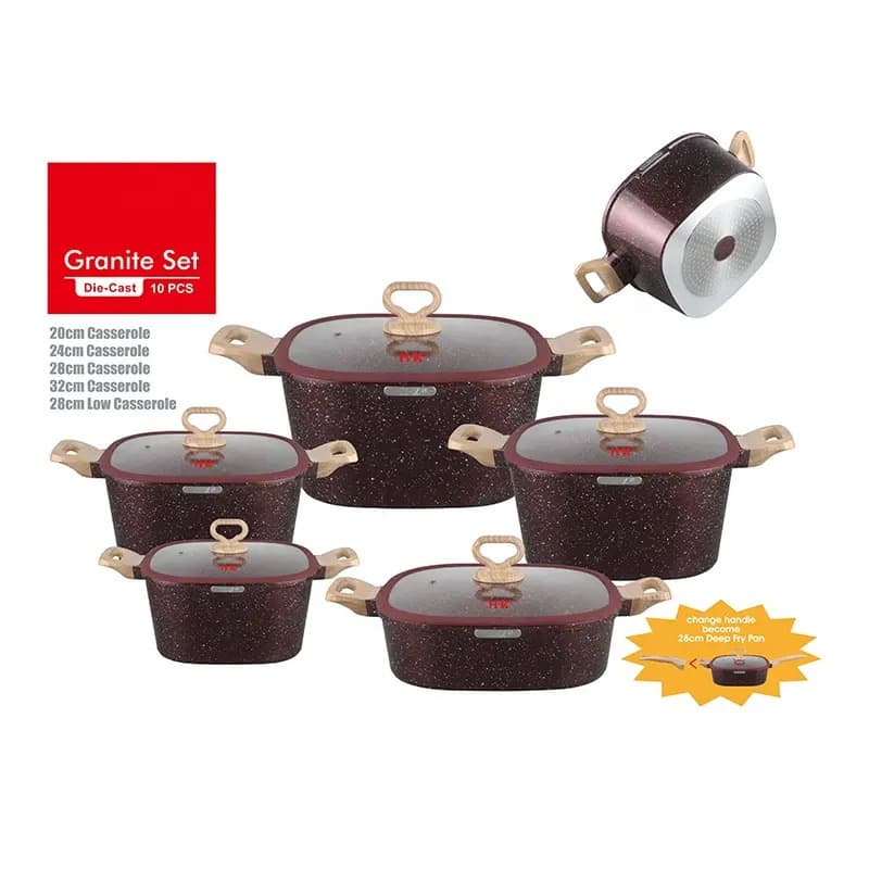 Nonstick Cookware Sets Pans Set Induction Cooking Set
