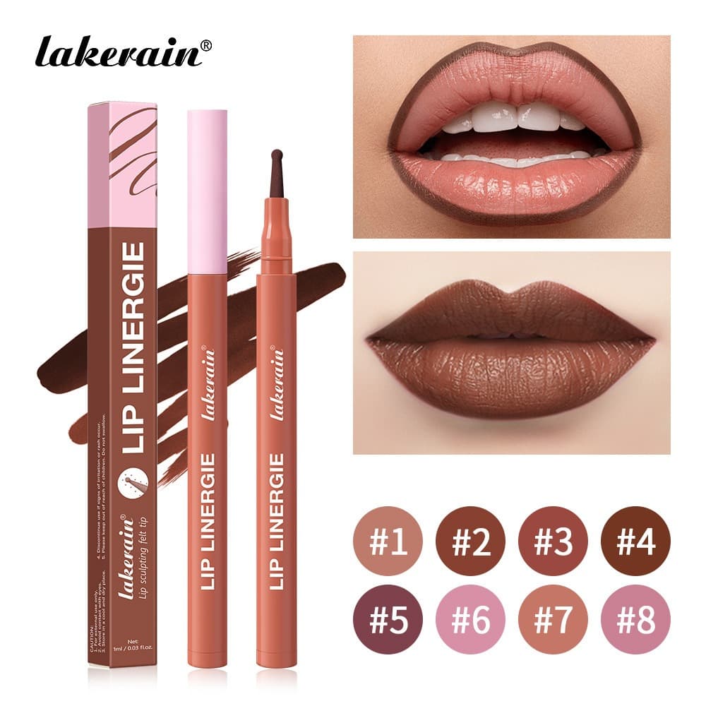 Lakerain Cross-Border Long-Lasting Non-Smudge Lip Liner Lip Pencil