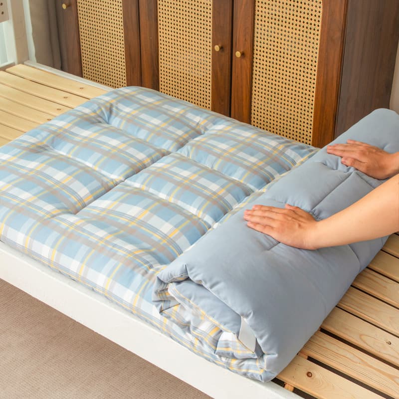 New Thickened Washed Cotton Bed Mattress Topper for Student Dorm Soft Mattress Pad Machine Washable 90x200