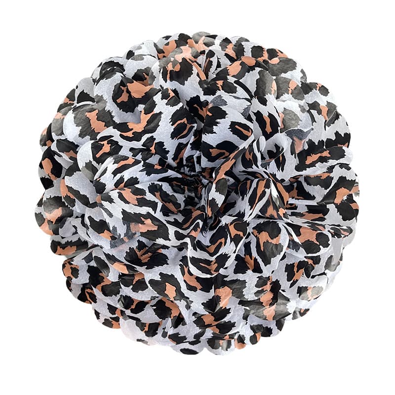 Paper Flowers Pom Pom Balls, Cross-Border Exclusive Foreign Trade Paper Crafts, Christmas Party Decoration Supplies, Western Holidays