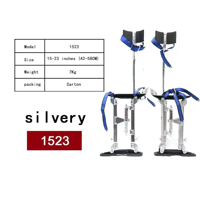 Stilts adjustable aluminum alloy stilts mobile walking workers tripod decoration props factory direct sales