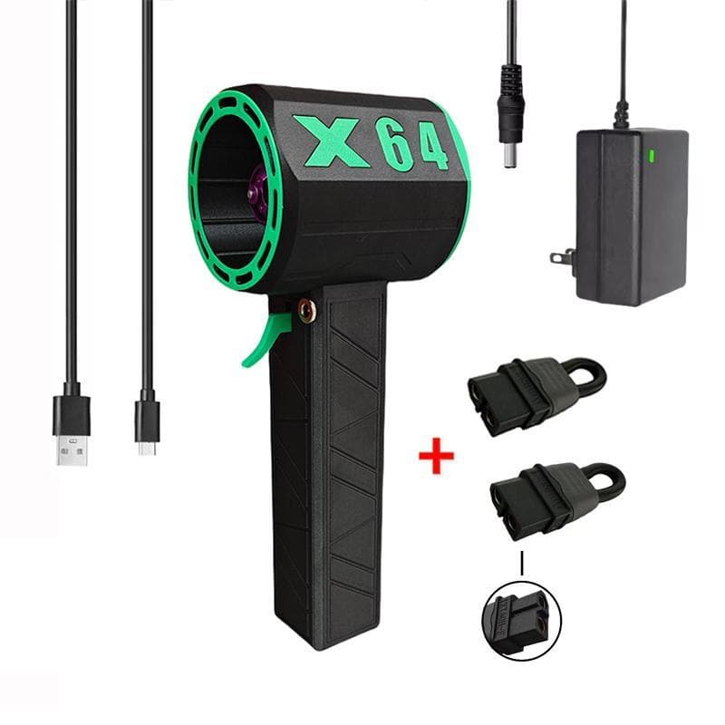 X64 violent fan upgrade 64mm ducted violent turbo fan wind power 1400g handheld portable hair dryer