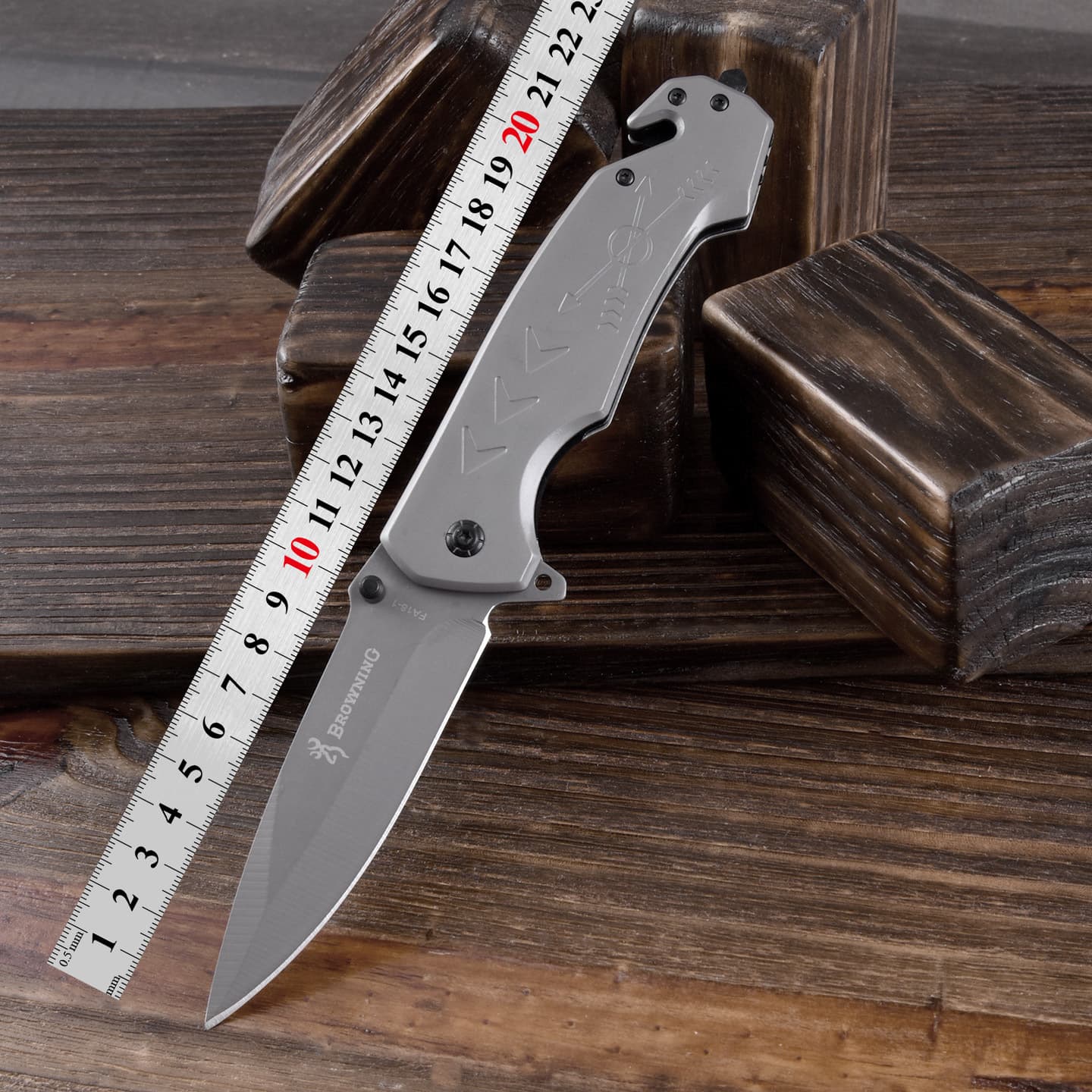 Cross-border Hot Selling Outdoor Large Self-defense Knife, Portable Stainless Steel Folding Knife for Field Use, Sharp Fruit Knife for Home