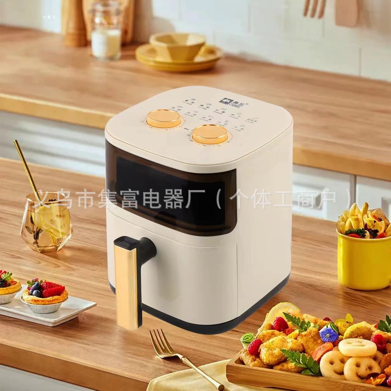Camel Electric Heating Air Fryer, Multifunctional Household Electric Oven, Fully Automatic Steam, Healthy and Oil-Saving Marvel