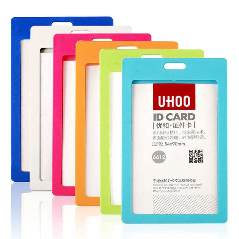 Youhe 6611 6612 ID Card Holder Work Badge Employee Card Case Student ID Bus Pass Campus Card Sleeve