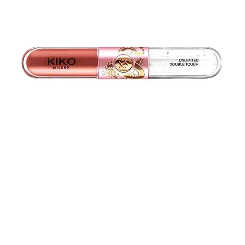 KIKO Double-Ended Lip Gloss 103 Nude Lipstick Lip Mud Water Gloss Mirror Lip Gloss 139 Lip Color