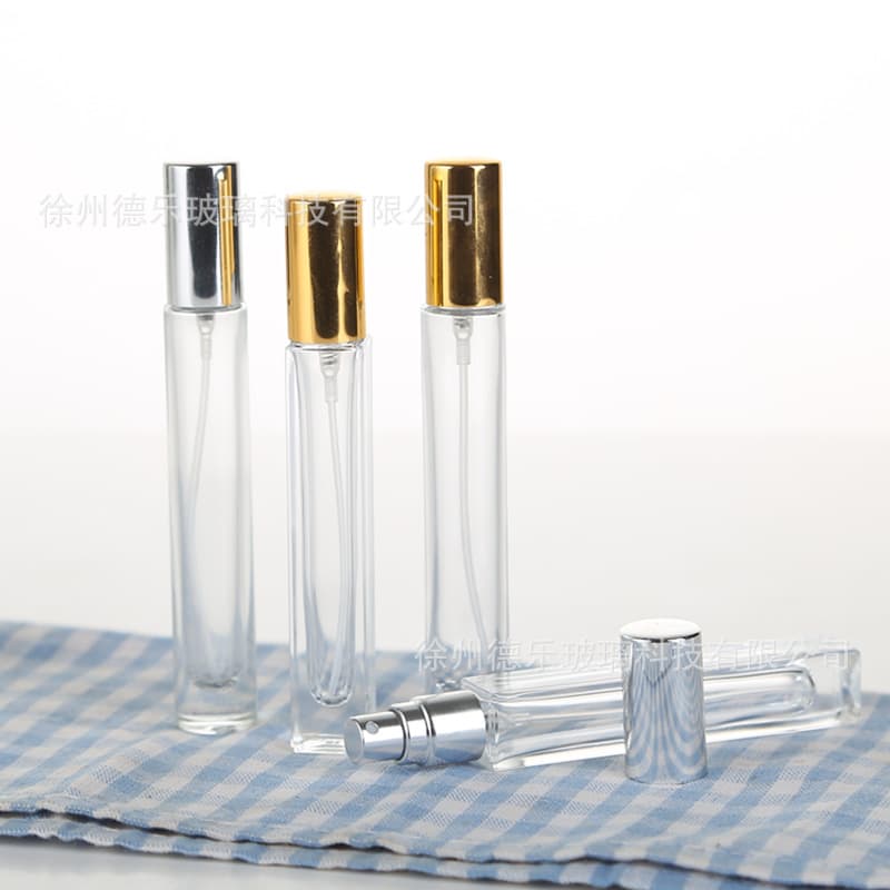 Wholesale 10ml perfume bottle perfume spray glass bottle screw mouth perfume bottle perfume repackaging sample packaging bottle