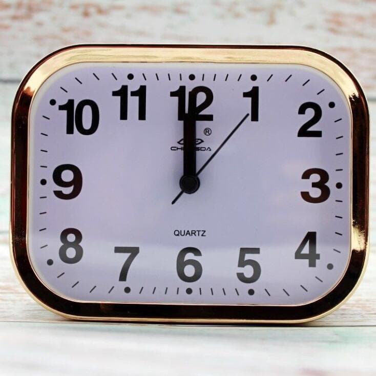 Elderly Clock Simple Modern Alarm Clock Creative Large Print Bedside Desk Clock for Students Dormitory Children Digital Table Clock