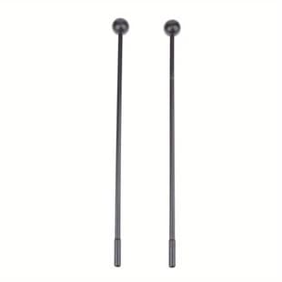 Mallet, black plastic piano hammer, extended wooden xylophone mallet, instrument accessory