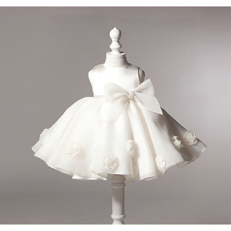 Children's Princess Dress, Tutu Dress, Baby Girl's First Birthday Party Dress, Flower Girl Wedding Dress, Performance Dress, One-Piece