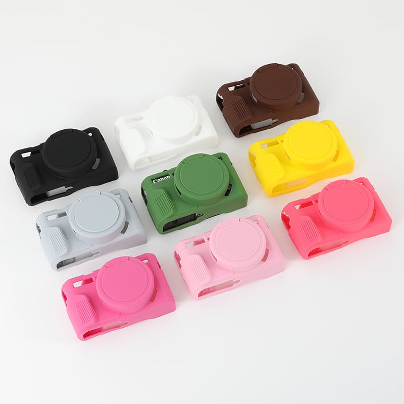 Suitable for Canon Canon G7XmarkII camera silicone case G7XII protective case G7X2 soft shell bag camera bag