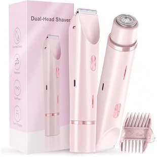 Cross-border Dual-head Hair Trimmer, Women's Bikini Trimmer, Electric Razor, Women's Hair Removal Device for Amazon