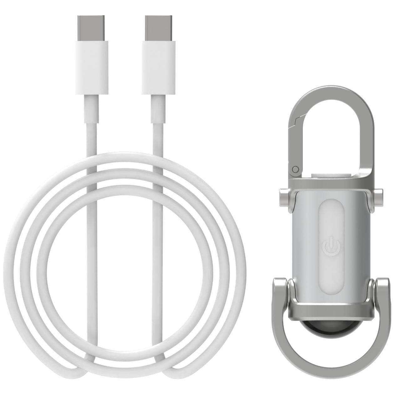 Portable keychain flashlight with high brightness, aluminum alloy keychain torch