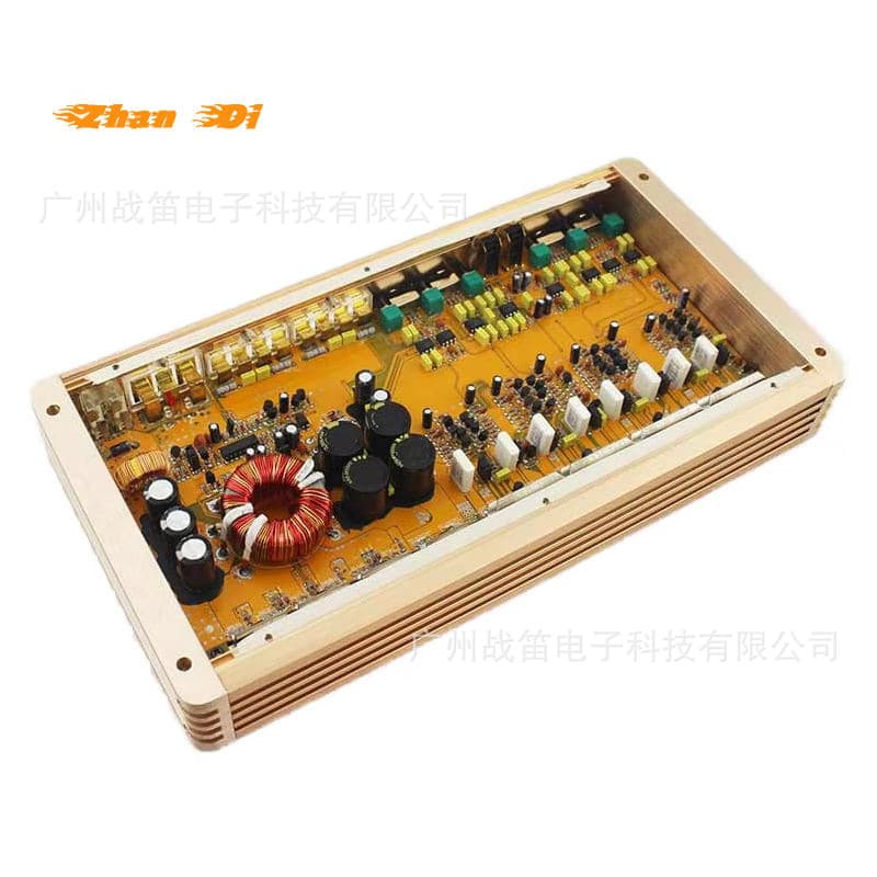 High Power Universal Car Audio Amplifier 4 Ohm 800W Channel AB Class Aluminum Car Amplifier