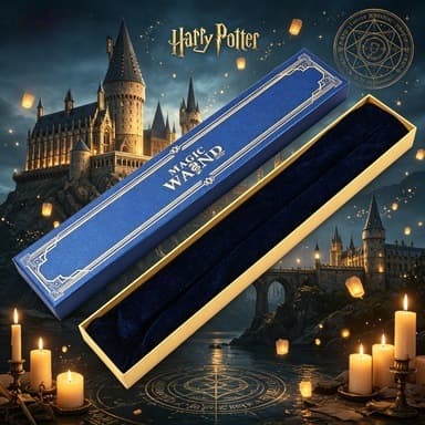 Drop Shipping Harry Potter Wand Hermione Dumbledore Magic Wand Prop Accessory Gift Box Factory Direct