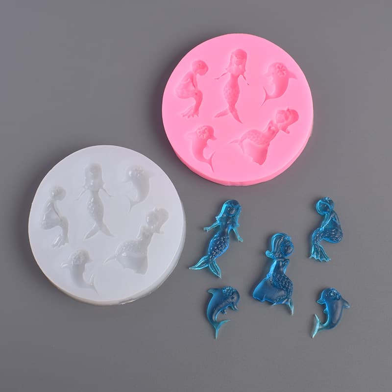 Ocean Series Cake Mold Fondant Mold Cookie Mold Dessert Mold Chocolate Mold Shell Scallop Starfish Style