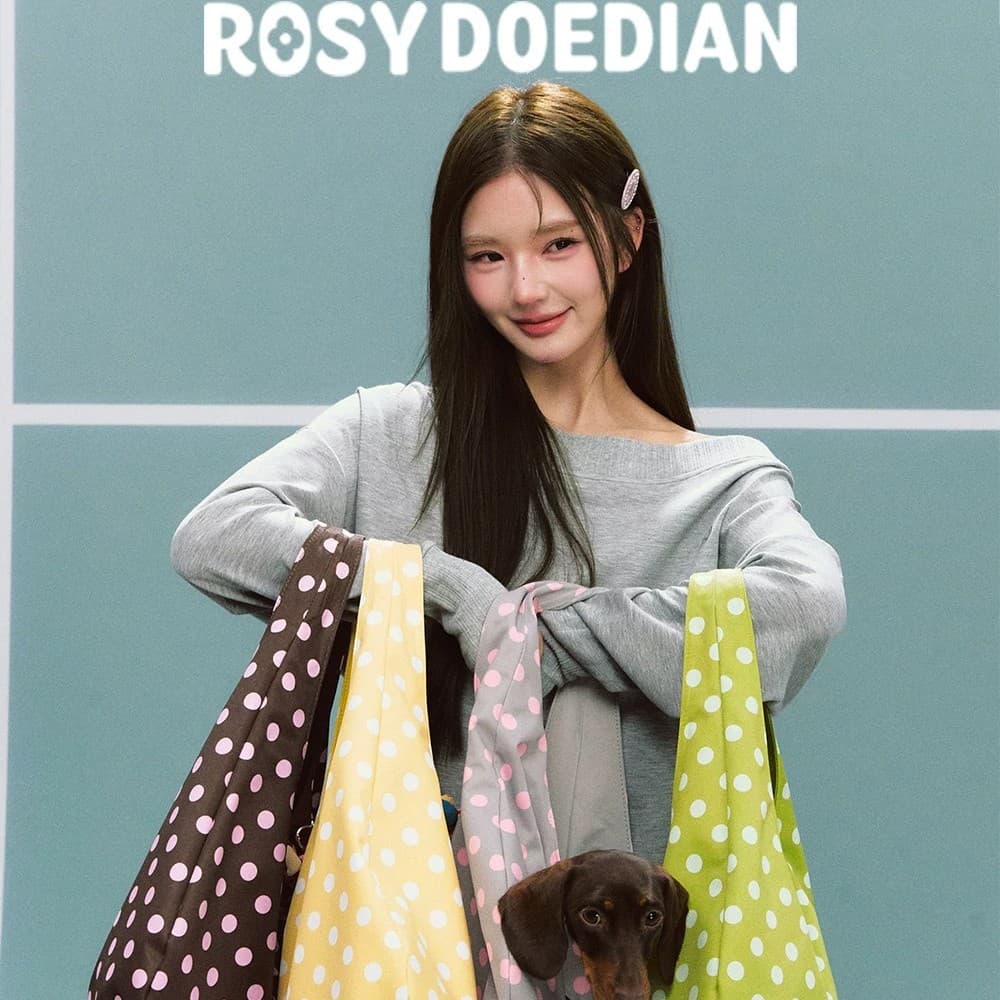 ROSYDOEDIAN Hobo Bag Polka Dot Handbag Shoulder Commuter Large Capacity Underarm Bag for Women