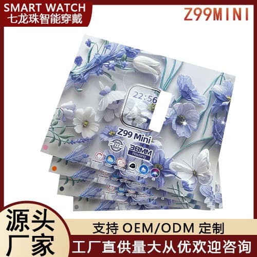 New Z99 Mini Cross-border E-commerce Hot Seller S9 Bluetooth Calling Smartwatch Set with Heart Rate and Blood Pressure Monitoring for Sports