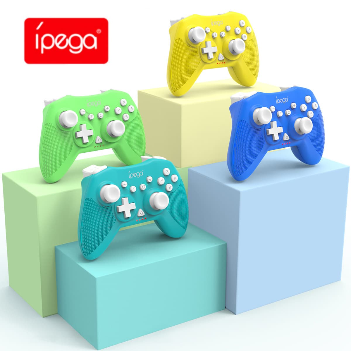 Switch Mini Wireless Bluetooth Triangle Hero NS Pro Controller with Motion Control, Vibration, Turbo, Wired for PS3 and PC