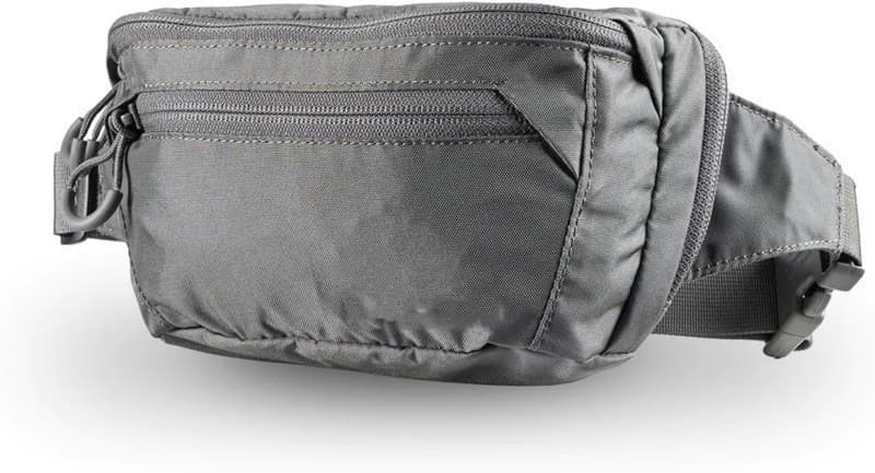 In Stock Cross-Border New Multifunctional Double-Layer Portable Tactical Waist Pack, Water-Resistant, Adjustable Belt, Large Capacity