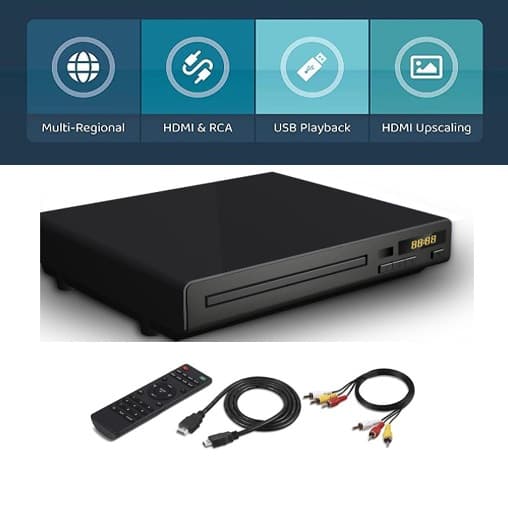 New Private Mold DVD Player Factory Full Format HDMI DVD Player VCD Player HD DVD Player