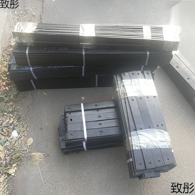 Glass shelf pad leather strip Rubber strip Glass storage glass transportation glass storage rubber pad leather