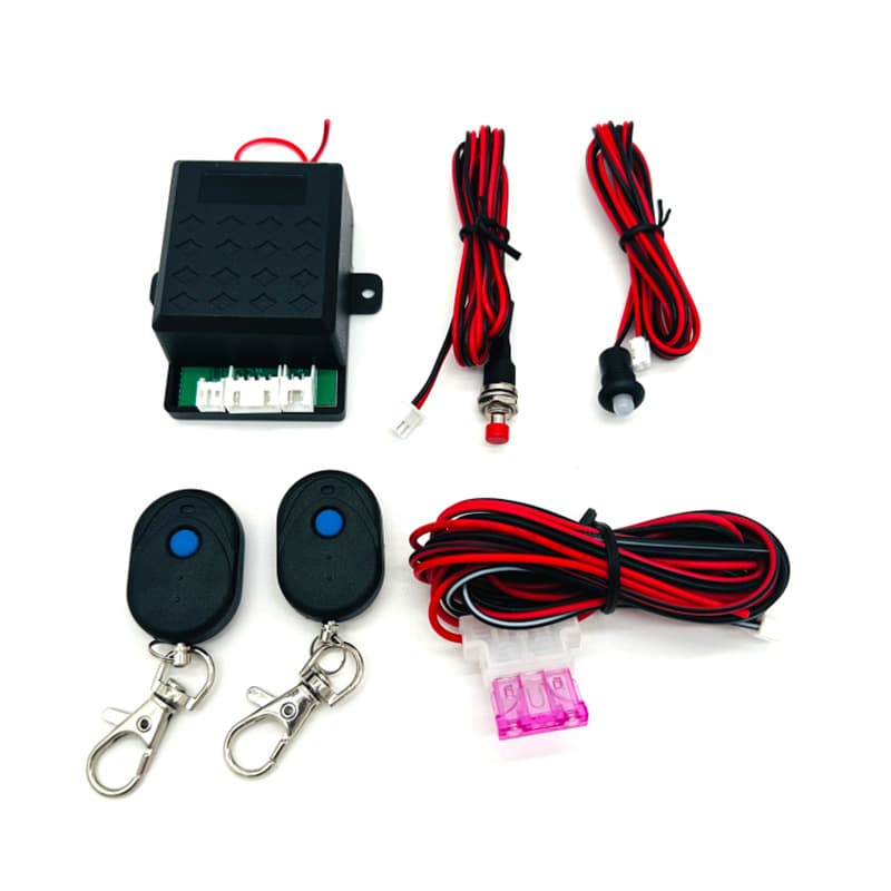 Car Smart Anti-theft Device Remote Engine Fuel and Power Cut-off Concealed Lock Anti-theft Control System 12V Universal Car Type