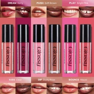 Cross-border Bestseller Peptide Lip Gloss Liquid Lip Gloss Water Gloss Lip Plumper Oil Moisturizing Lip Balm 6-Piece Set
