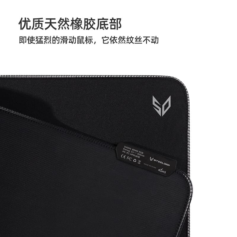 In Stock Esports RGB Gaming Mouse Pad XXL Stain Resistant Solid Color Glowing LED Desk Mat for Office