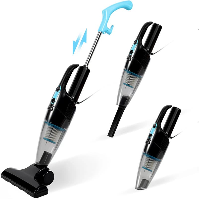 Wireless handheld vacuum cleaner with hurricane-level strong suction, vacuum and mop dual-use, with wired power cord option
