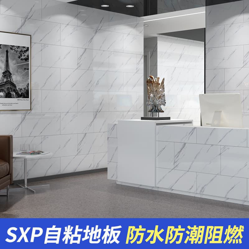 WB SXP Bathroom Sticker Waterproof Wall Sticker PVC Sticker Marble Sticker Floor Tile Sticker Manufacturer