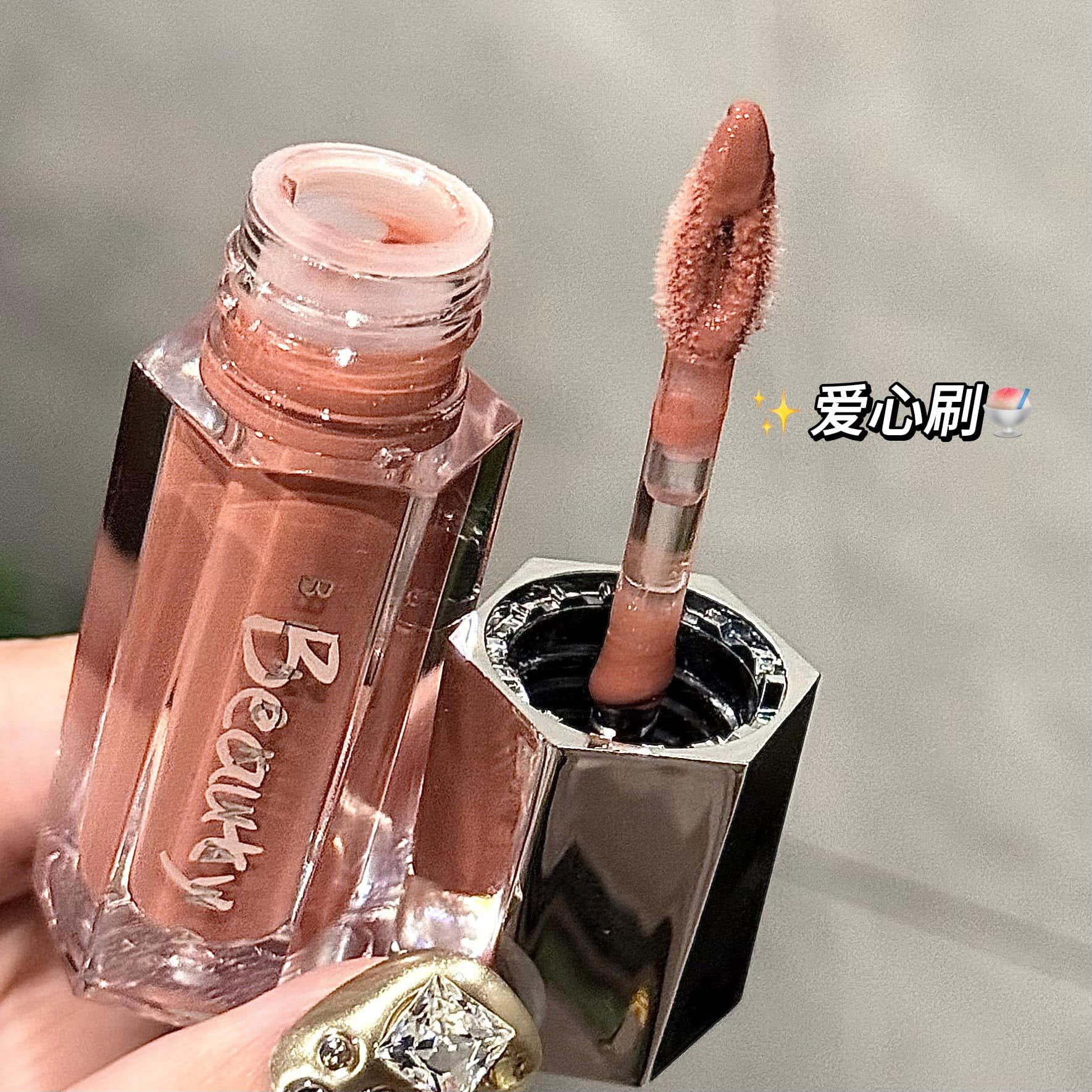 Drop shipping with free shipping~ Galaxy Lust Lip Gloss Stardust Shiny Glass Mirror Waterlight Lip Gloss Pigmented Moisturizing Affordable