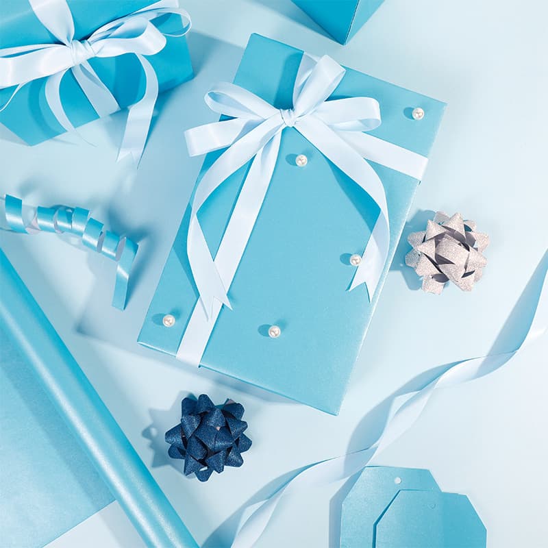 Pearlescent colorful gift paper, high-end Valentine's Day and birthday gift wrapping paper, large size roll paper, cross-border hot selling