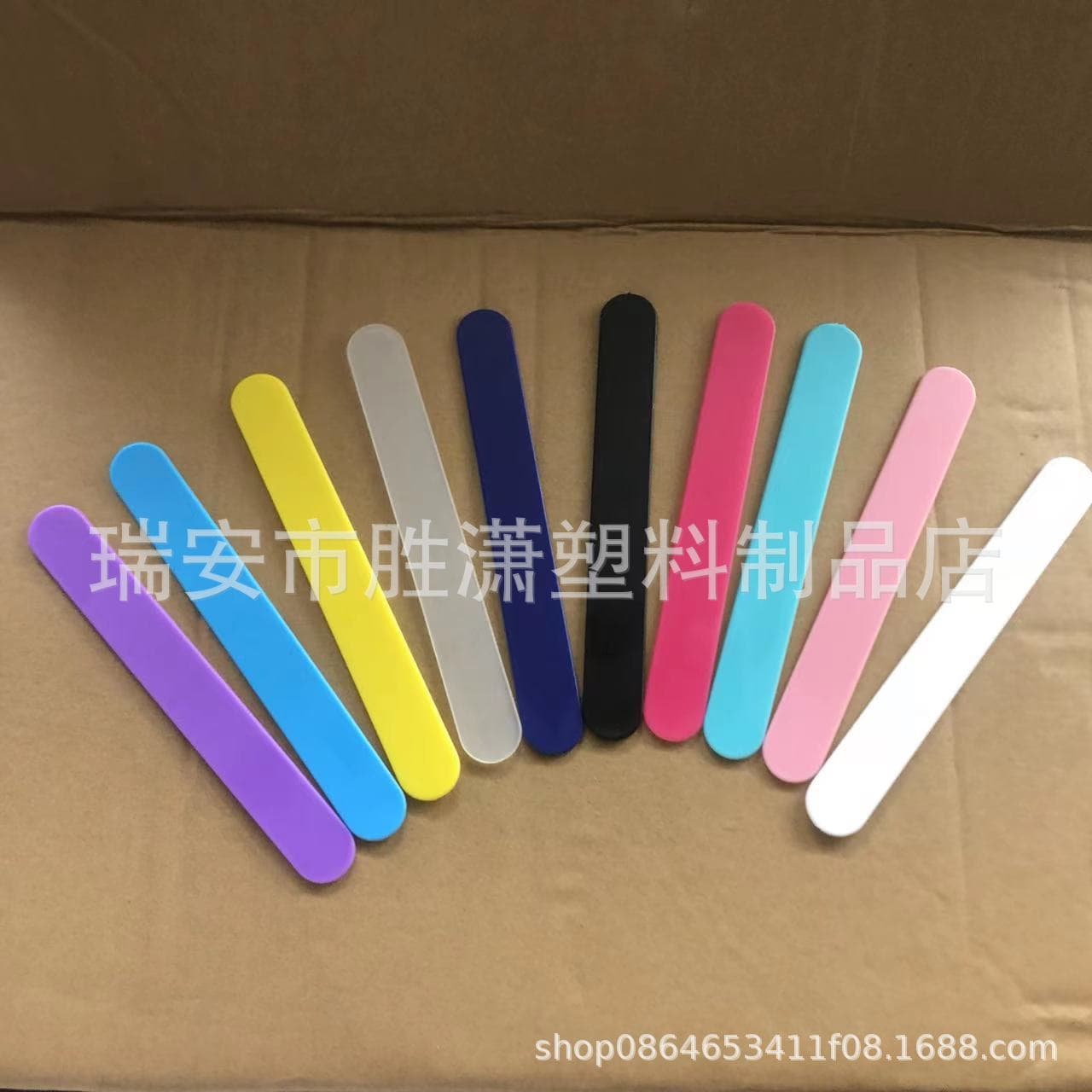 Colored stirring stick plastic PP stirring stick plastic tongue depressor PP board disposable large stock available