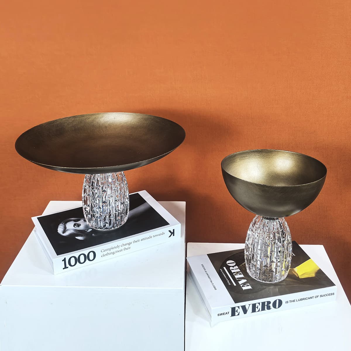 Metal Pastry Tray Hotel Banquet Buffet Club Pastry Display Tray Snack Plate Set Decoration