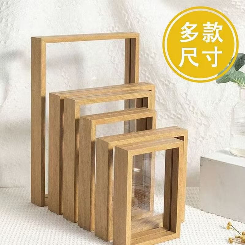 Manufacturer sells six-inch, seven-inch, eight-inch and ten-inch A4 solid wood photo frames, creative wooden photo frames, ornaments, photo frames, dried flowers