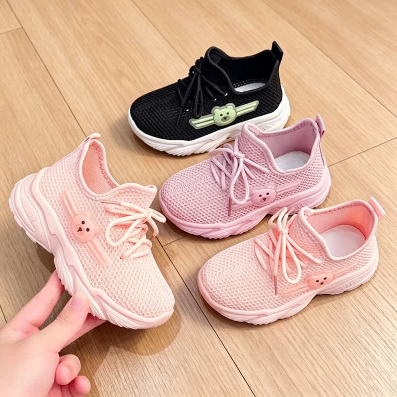 Children's Versatile Retro Shoes Autumn New Style Boys Sports Shoes Fashionable Casual Girls Running