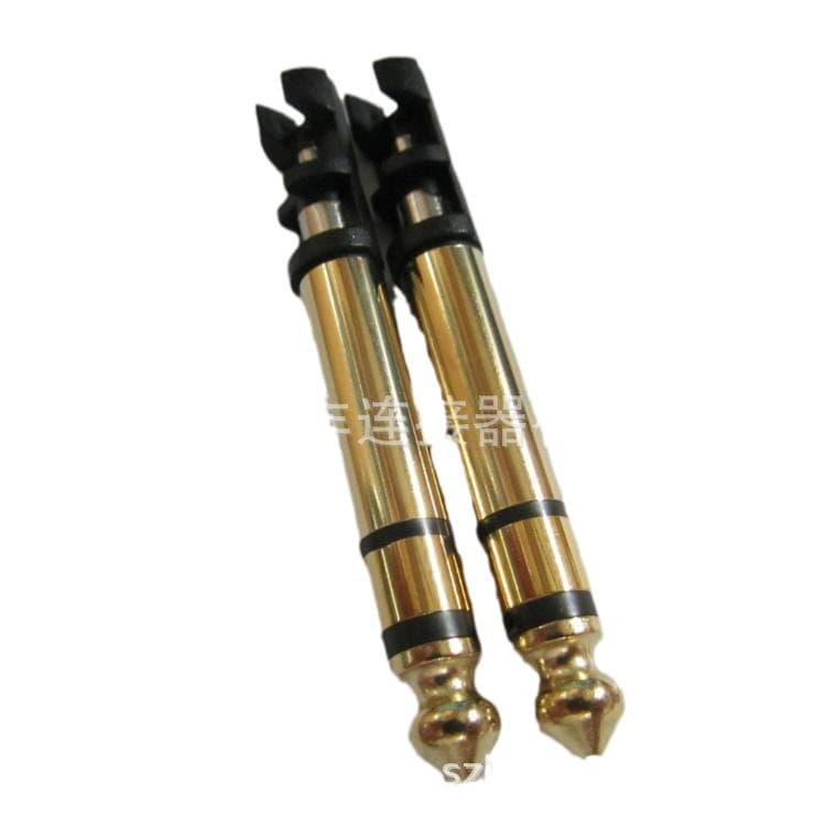 We have DC 6.3 stereo plugs, 6.35 injection molded heads, 6.3 dual-channel plugs, and 6.35 plugs in stock.