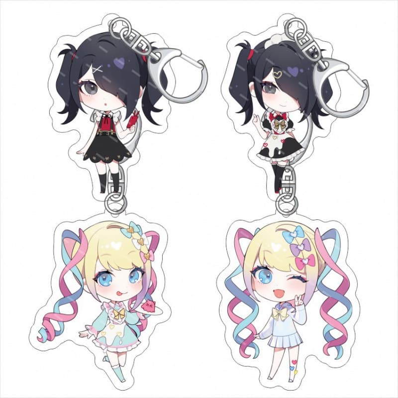Streamer Girl Heavy Dependence Acrylic Keychain Needy Girl Overdose Acrylic Pendant