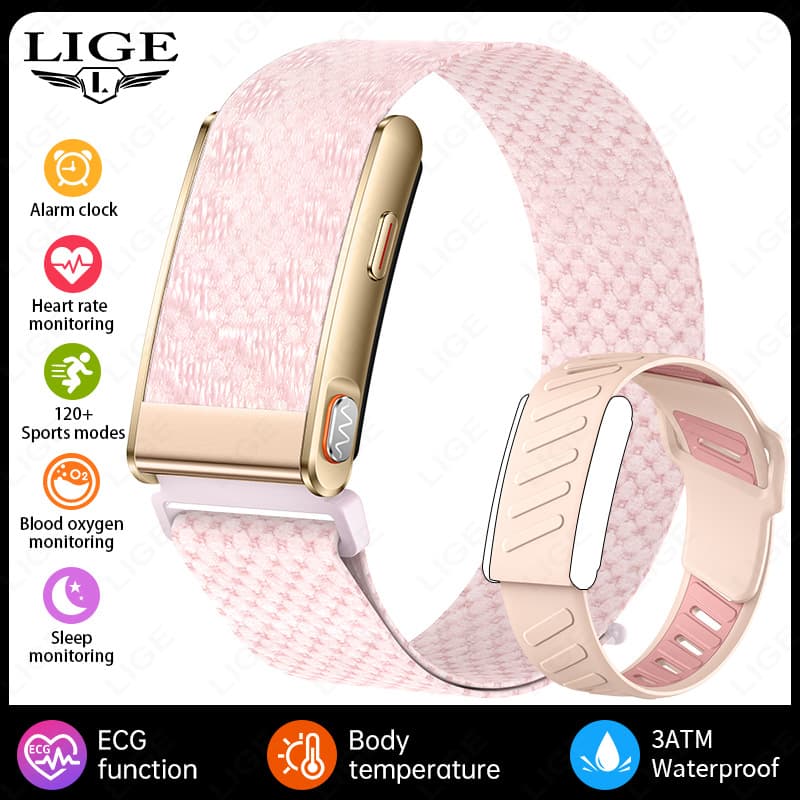 Hot Selling Smart Screenless Bracelet KR96PRO Heart Rate Blood Pressure Monitoring Step Counting Smart Reminder 3ATM Waterproof Bracelet