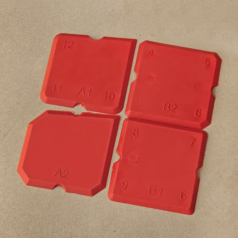 Multi-functional grout scraper 4-piece set, filling and smearing scraper, bathroom sink joint sealant cleaning tool.