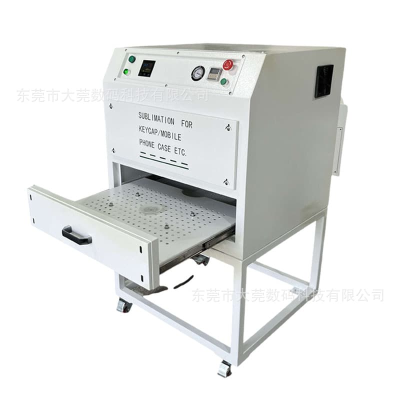 Five-Sided Printed PBT Dye-Sublimation Keycaps 3D Film Vacuum Heat Transfer Machine for Film Phone Case Sublimation Vacuum Machine