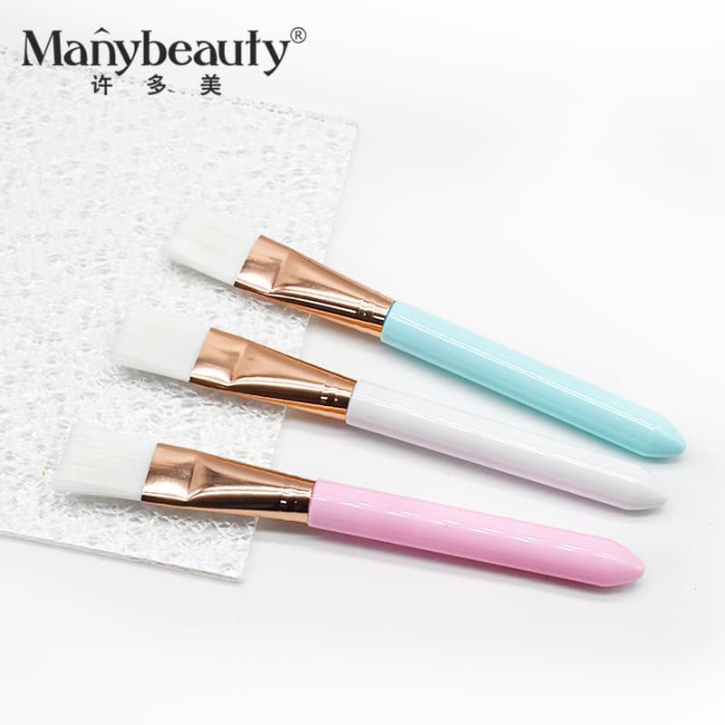 Soft Facial Mask Brush Nylon Long Handle Beauty Salon Soft Makeup Tool Spa Skin Care