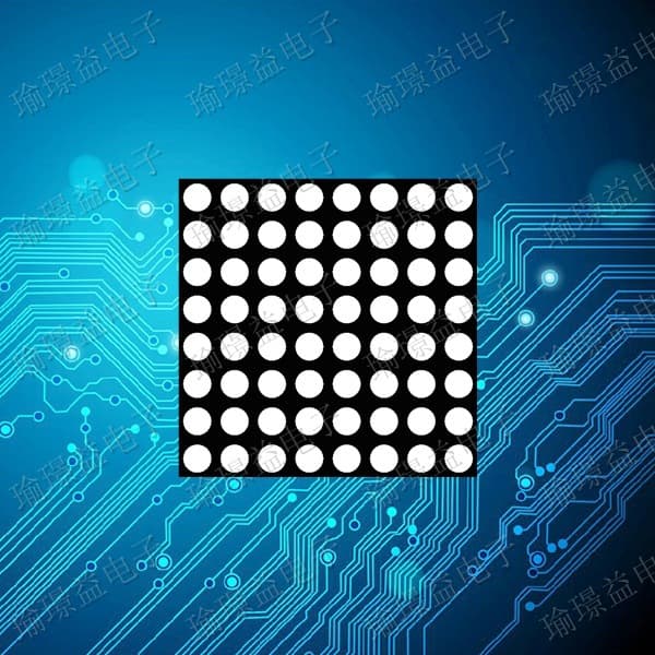 LED dot matrix module F3.0 8*8 yellow dot matrix module 1088AY1088BY - Factory direct stock, large quantities available, preferential pricing.