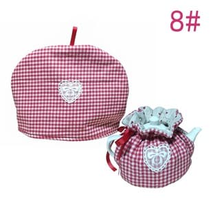 Home Teapot Insulation Cover, Warm Dust-Proof and Heat-Proof Cloth Cover, Cotton Quilted Teapot Cozy